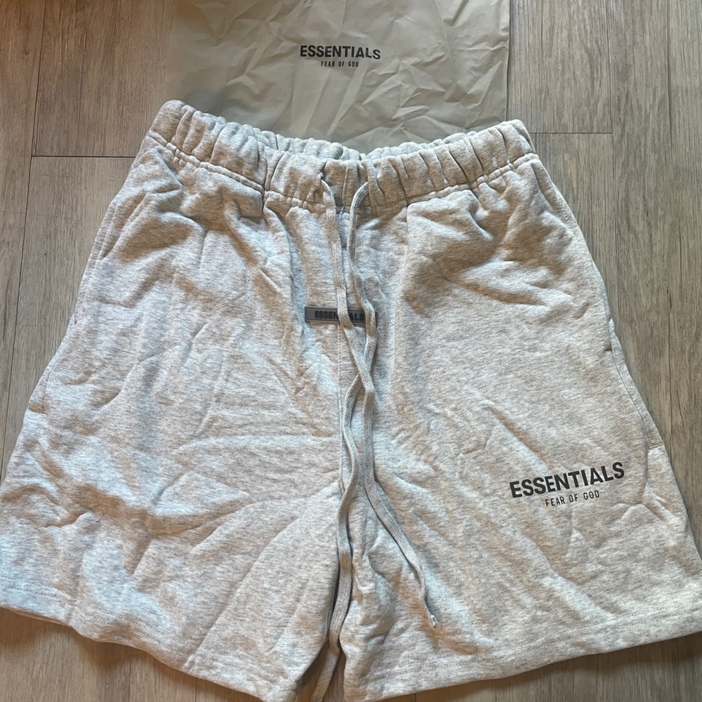 Essentials Gray Men's Shorts